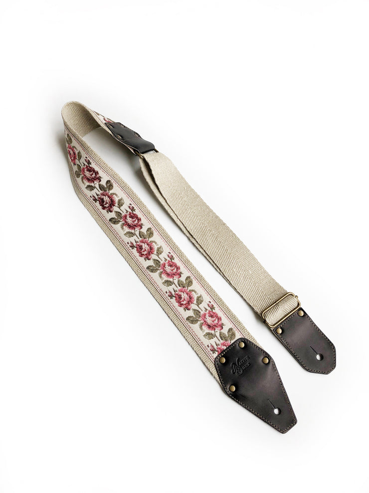 The Ruby Guitar Strap